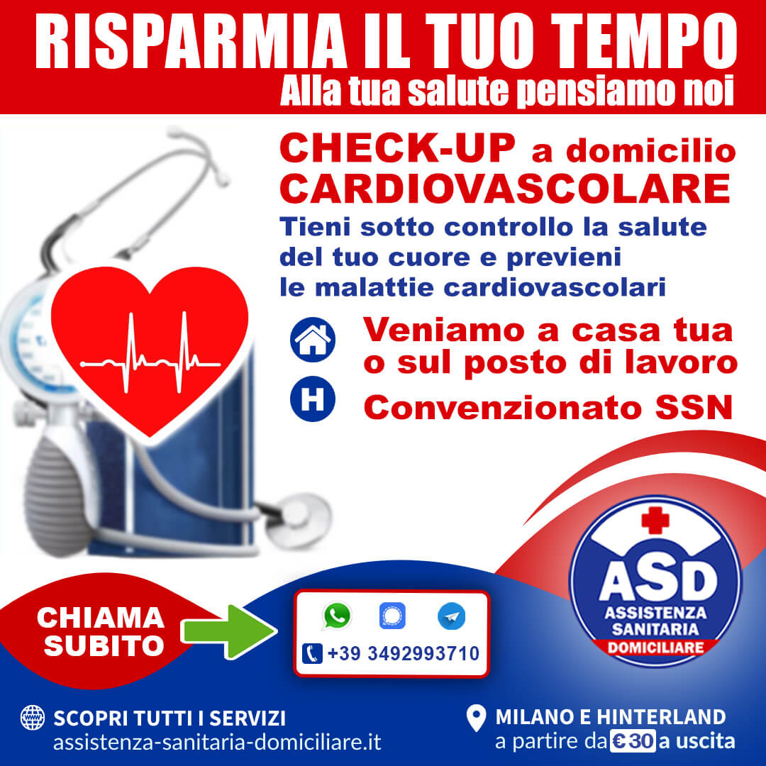 CHECK-UP CARDIOVASCOLARE A DOMICILIO